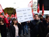 manifestation contre la réforme du collège à Paris