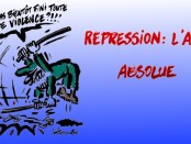 caricature contre la répression