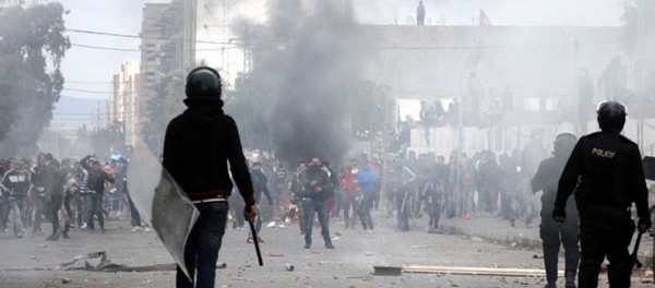 manifestation en Tunisie