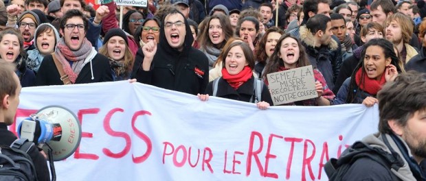 Manif_loi_el_khomri_9mars2016 manif du 9 mars 2016 cortège de l'EHESS