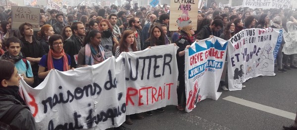 20160512_UNE_coord_idf_grevegé_6 Cortège de la Coordination Régionale étudiante à Paris le 12 mai 2016