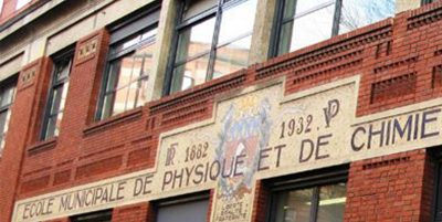 I160_ESPCI Façade de l'ESPCI