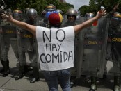 La situation de pénurie et famine au Venezuela provoque des manifestations et affrontements avec les forces armées