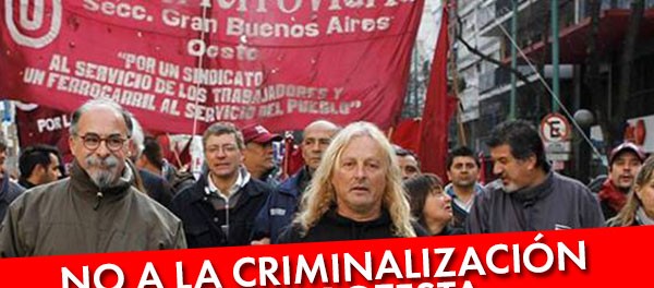 defensa-de-los-ferroviarios-combativos Affiche en defense de l'Union ferroviaire