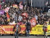 Manifestation contre la loi Travail à Lorient le 15 septembre 2016