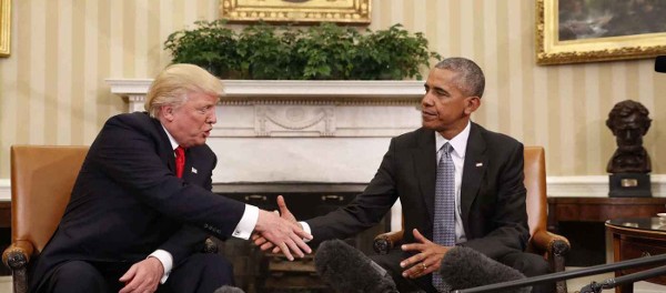 Obama et Trump