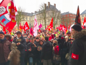 Rassemblement à Amiens pour la relaxe des Goodyear le 11 janvier 2017