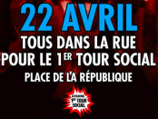 Affiche du premier tour social