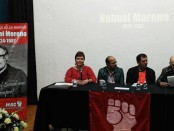 Rassemblement en Hommage à Nahuel Moreno