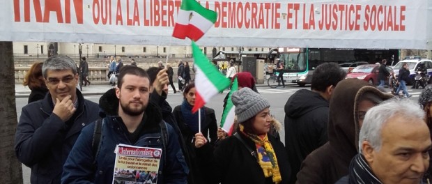 soutien revolution iranienne paris