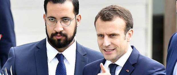 Macron-benalla Macron et Benalla