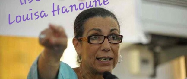 Louisa Hanoune, dirigeante du Parti des Travailleurs