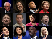 Candidats à l'élection présidentielle des USA