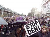 Manifestation féministe à Paris le 8 mars 2020 pour la journée internationale des droits des femmes