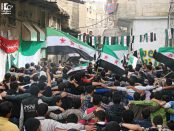 Manifestation à Babila (Syrie) -15 mars 2013