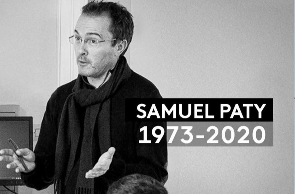 Samuel Paty, on t'oublie pas...