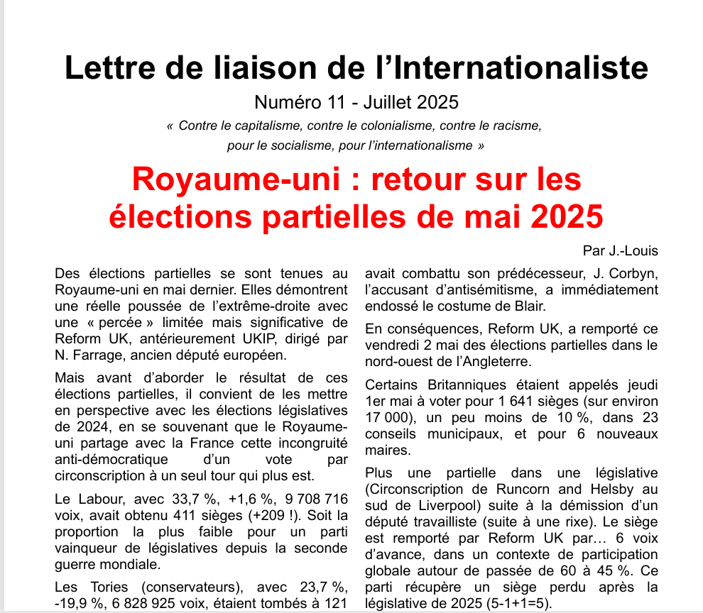 Lettre numéro 11
