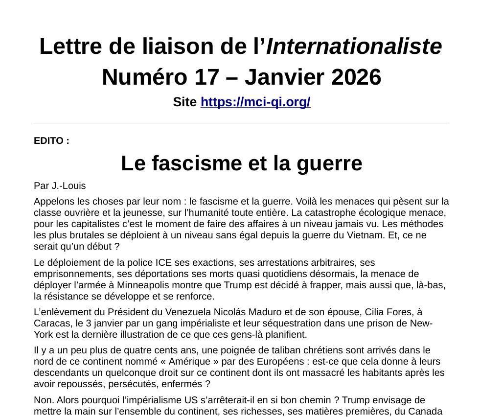 Lettre numéro 17